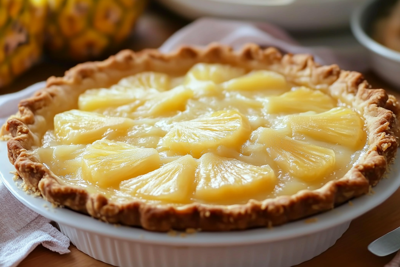 Southern Pineapple Pie