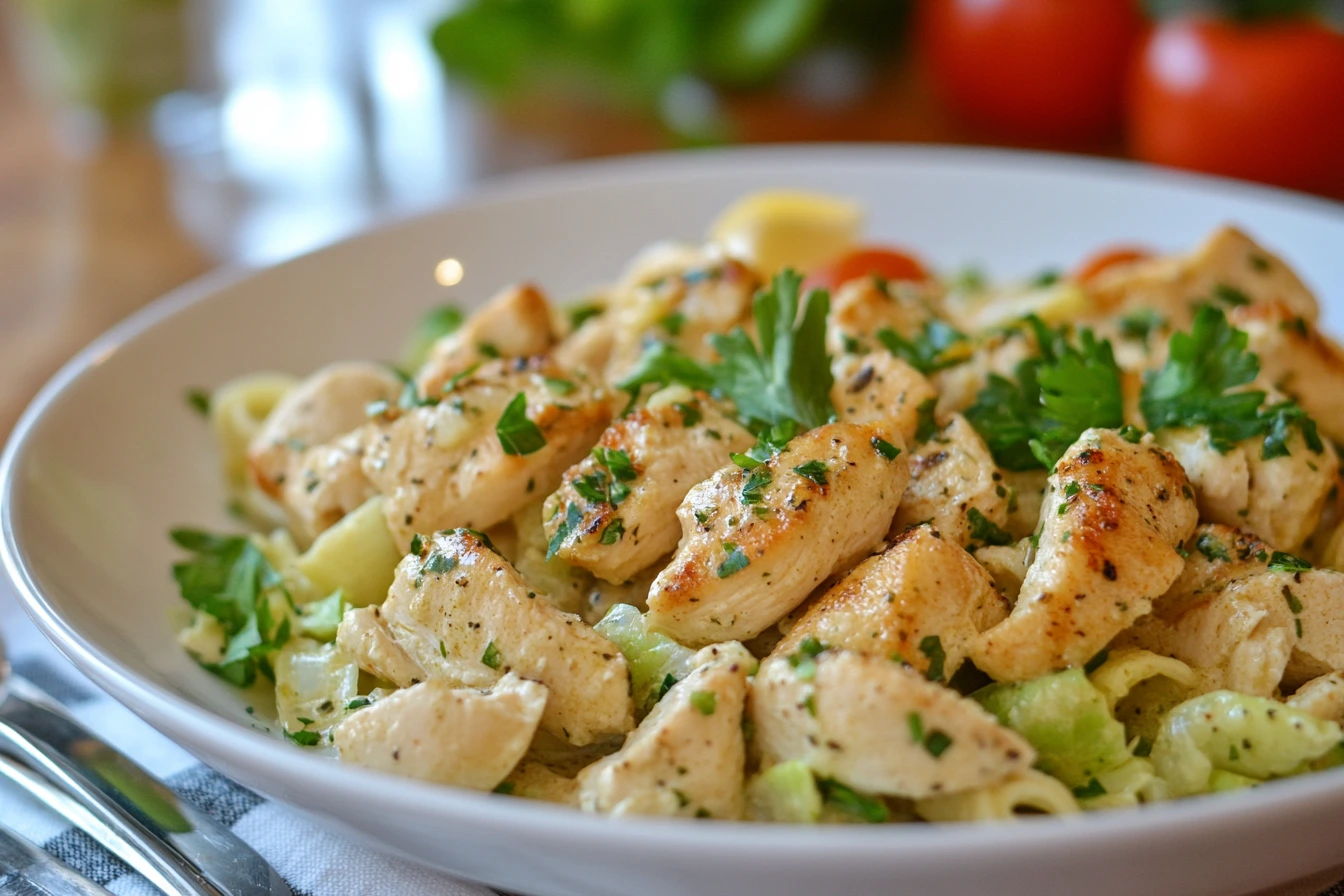 Southern-style cornbread dressing with chicken guide